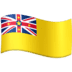 🇳🇺 flag: Niue display on Facebook